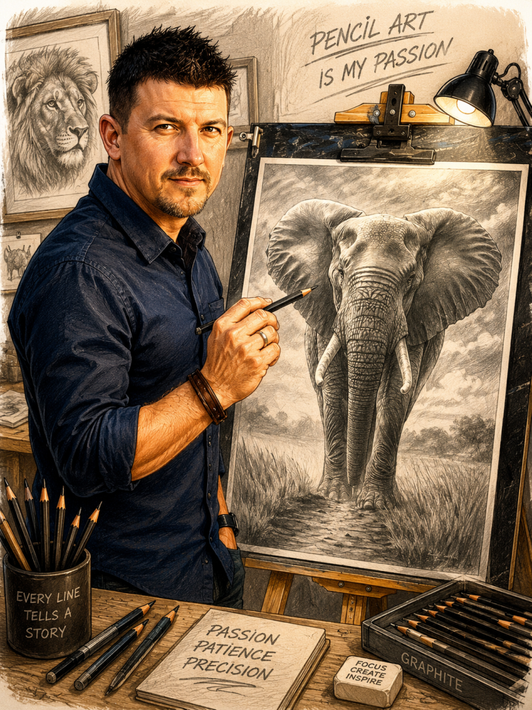 Bertus Combrinck South African wildlife artist